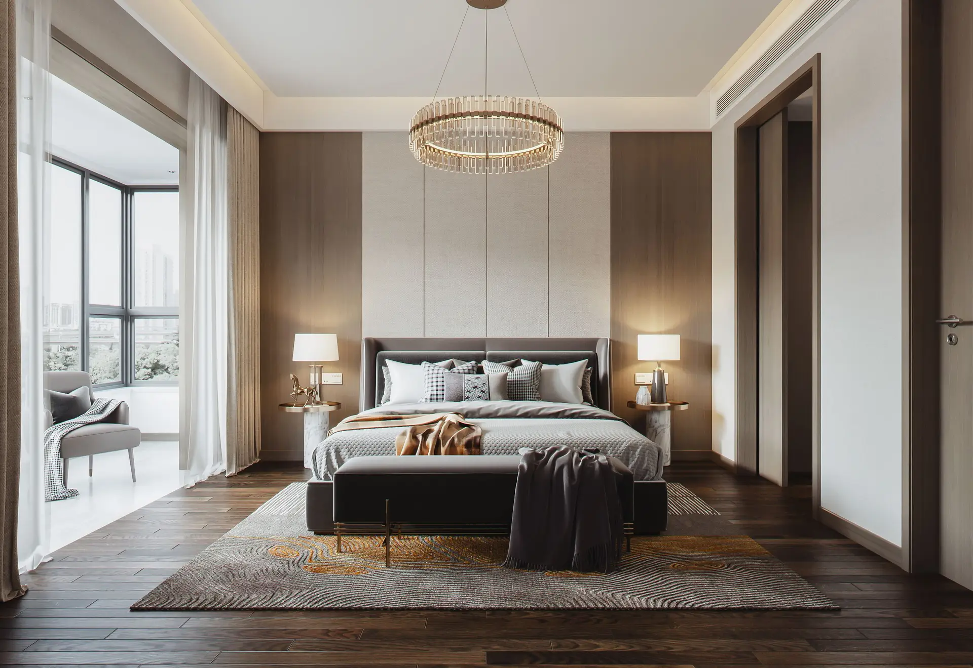 Luxurious MerquessianroyalInn suite with panoramic Australian views