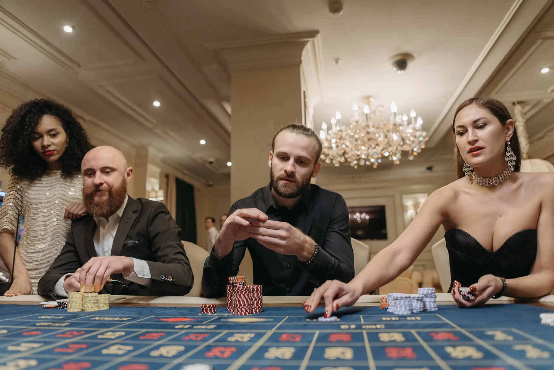 Luxury VIP gaming lounge